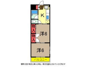 稲毛駅 バス13分  山王病院入口下車：停歩9分 2階の物件間取画像